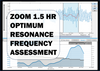 ZOOM 1.5 HR OPTIMUM RESONANCE FREQUENCY ASSESSMENT